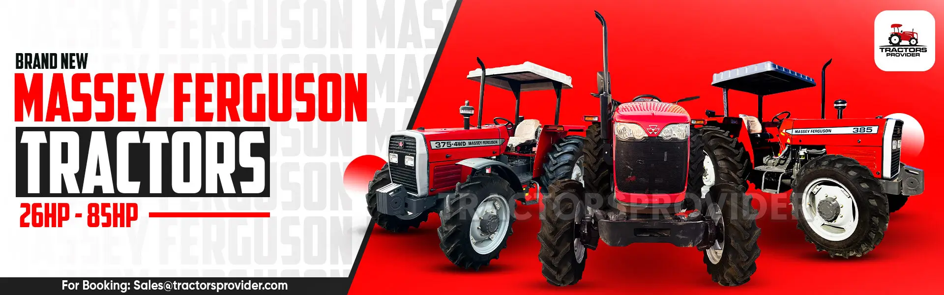 Massey Ferguson Tractors at Tractors Provider