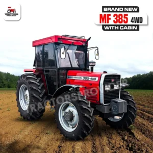 MF 385 4WD cabin tractor